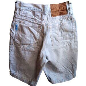 Vintage Shorts 7/8 23" 1980's Womens Sky Fade Gitano Preppy Jorts